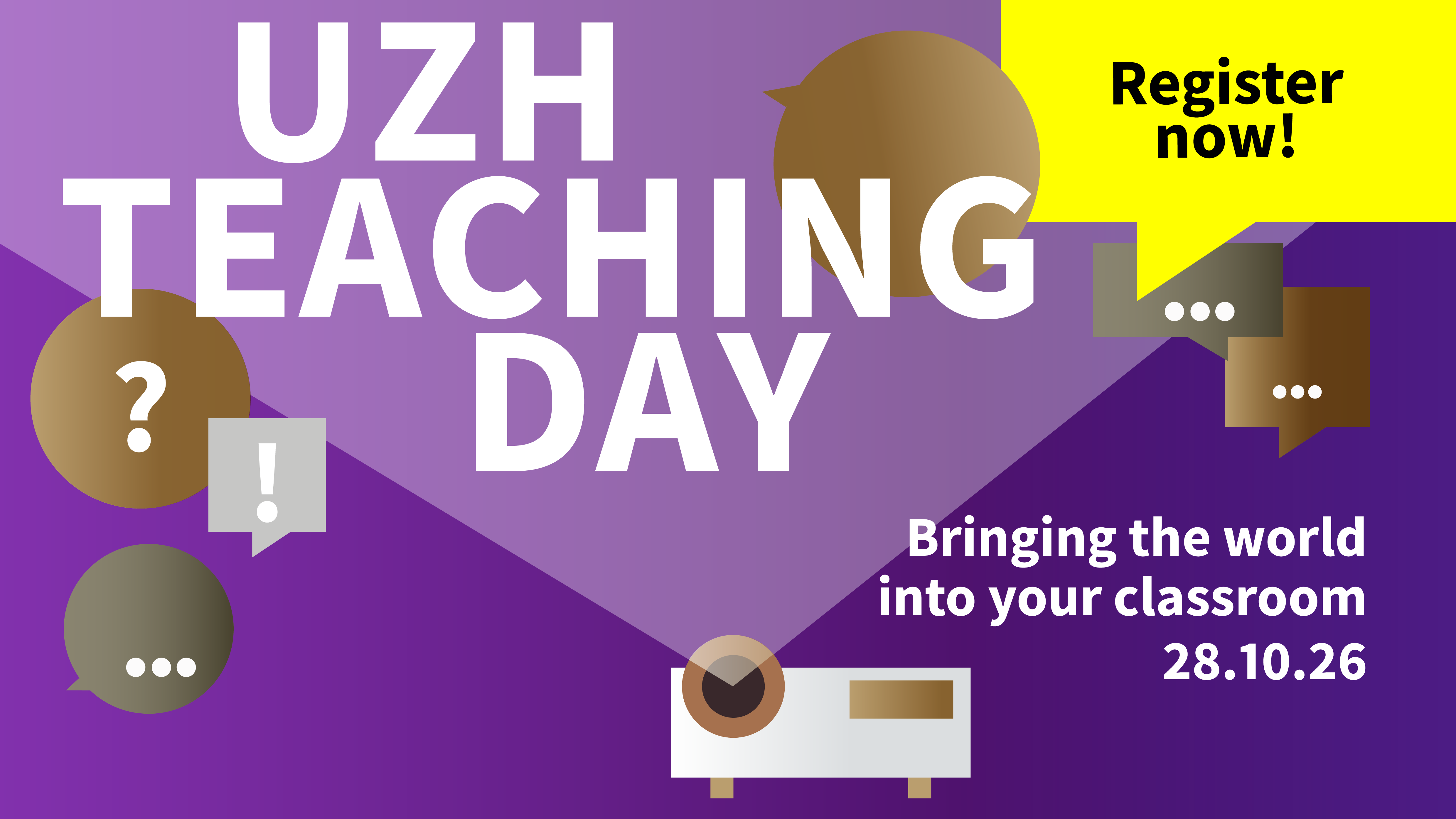 UZH Teaching Day 2026 Banner