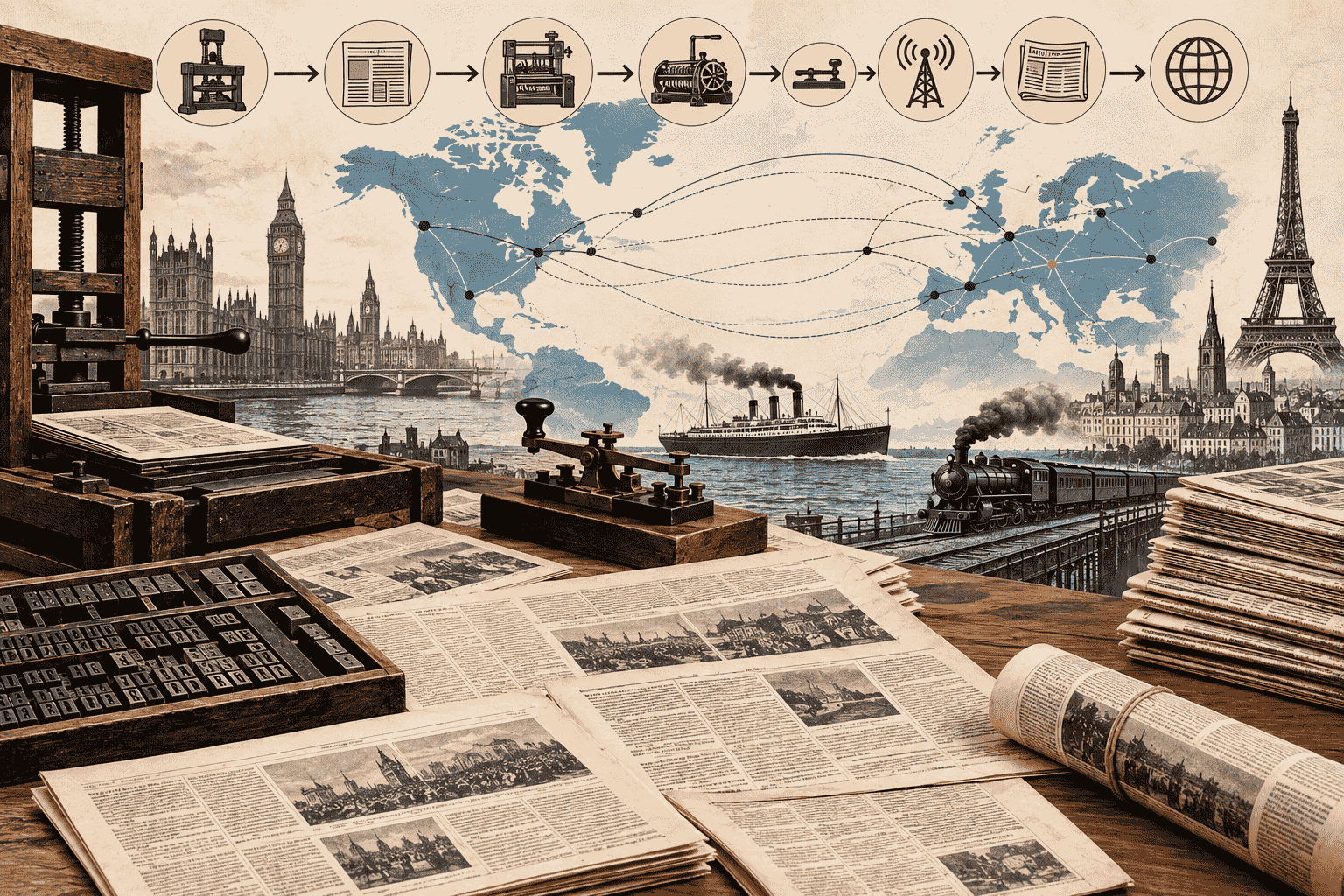 Newspapers, Technology, and a Shared Western Identity. Overcoming the problem of geolocating of “The West" Banner