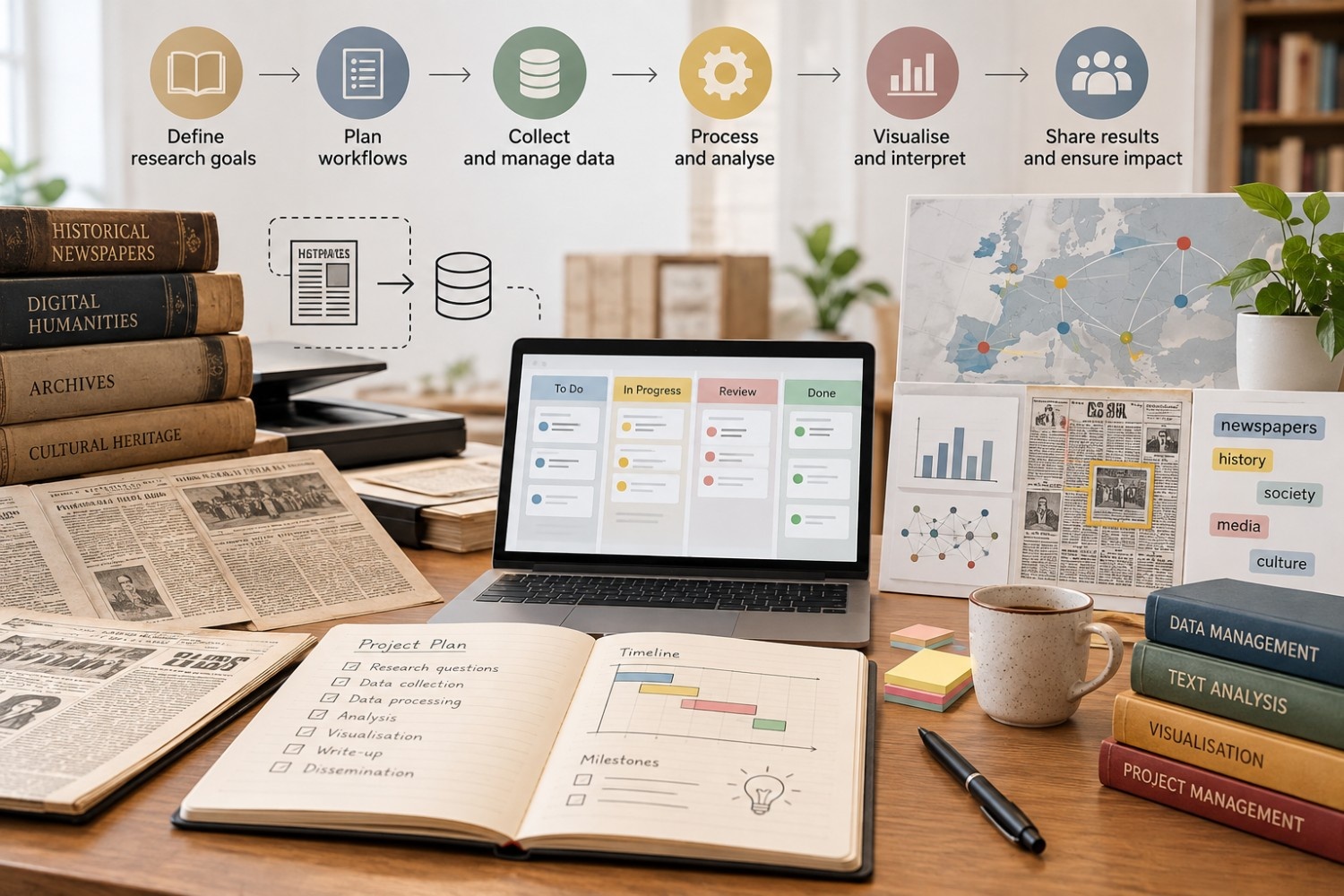 Project Management in the Digital Humanities Banner