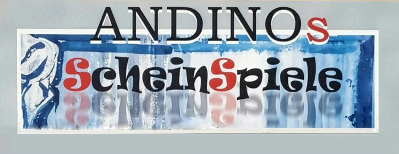 In Memoriam Martin Volk: Magic Philosophy Show “ScheinSpiele” with Andino Banner