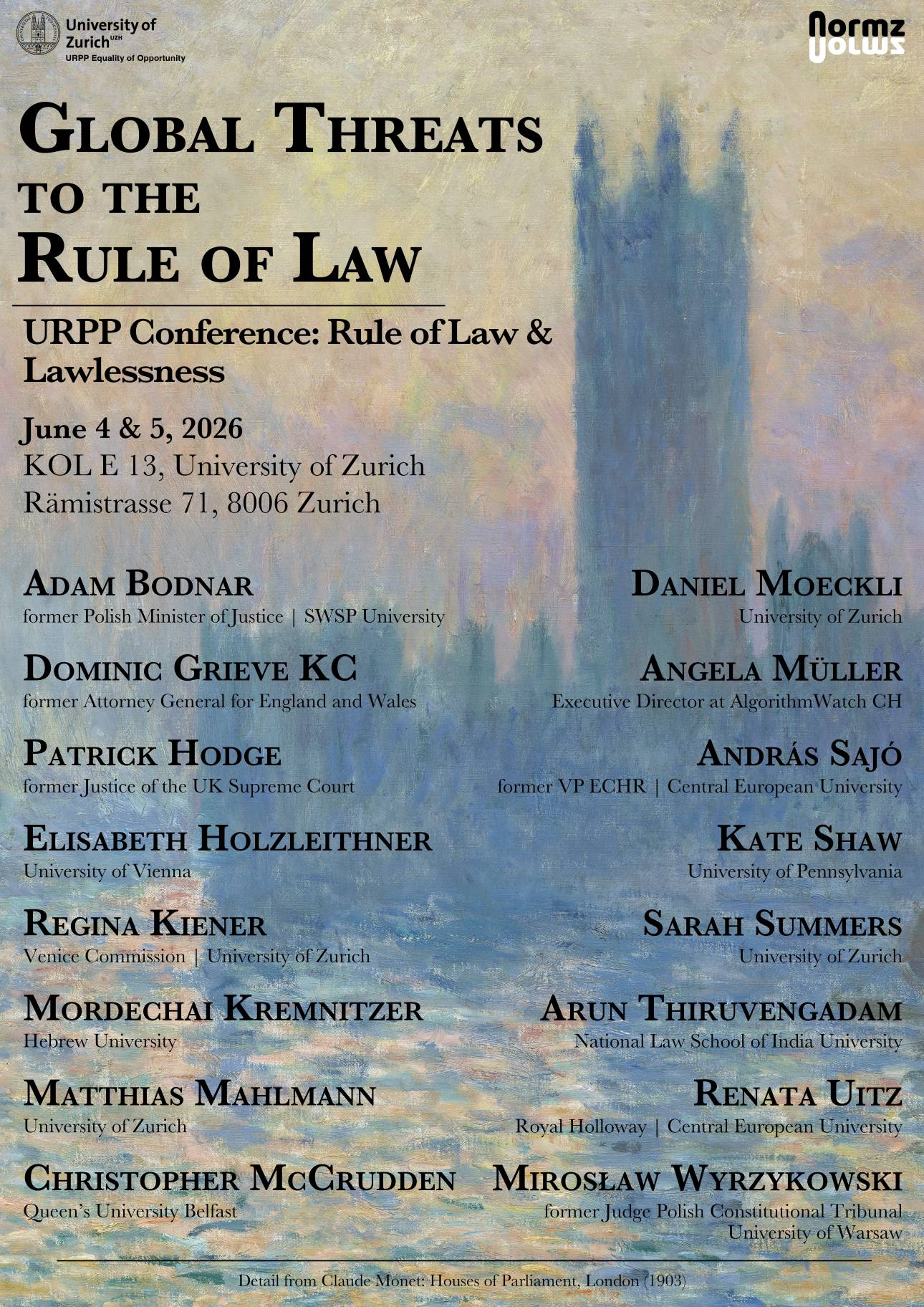 Global Threats to the Rule of Law Banner
